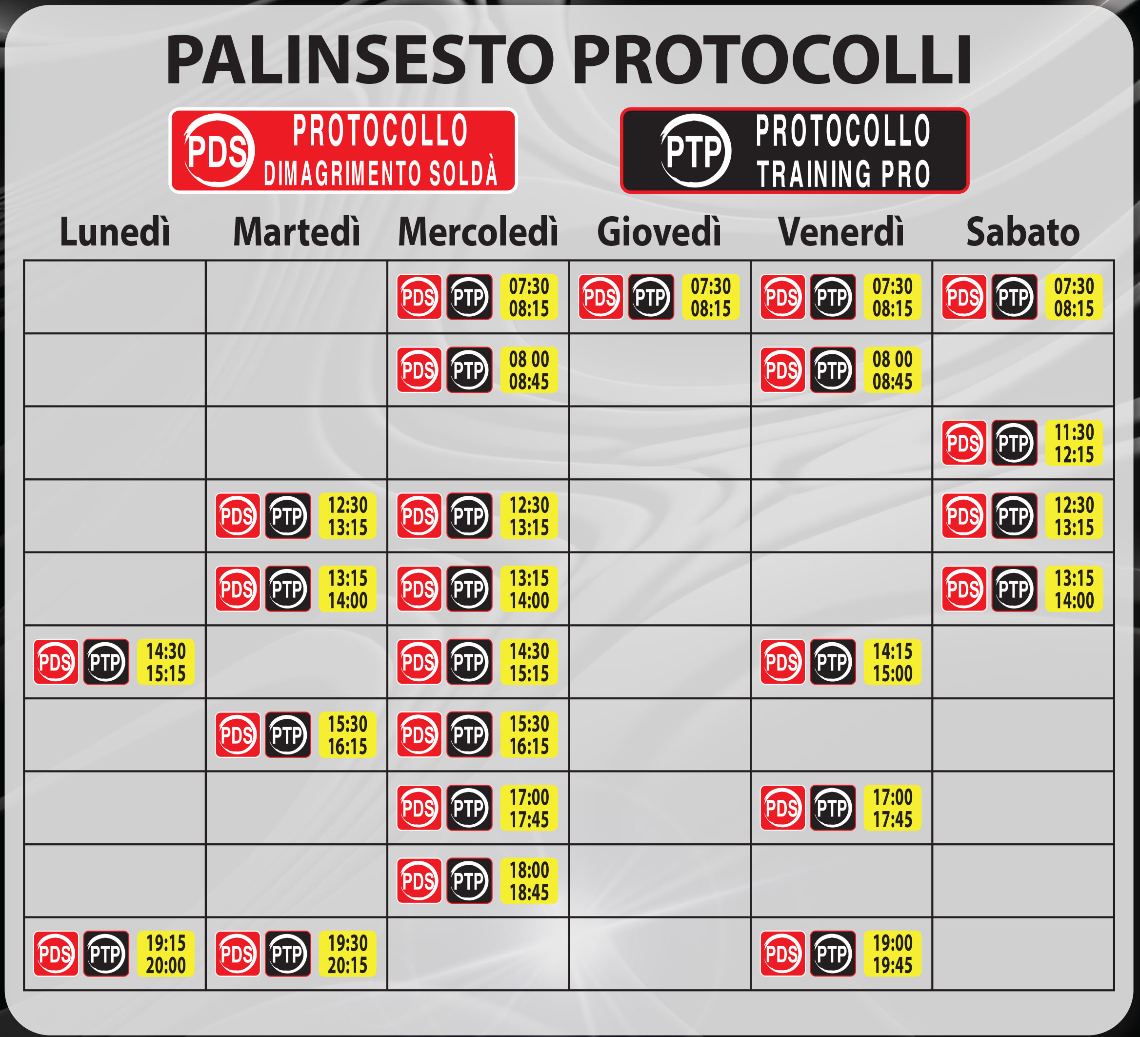 Palinsesto PROTOCOLLI